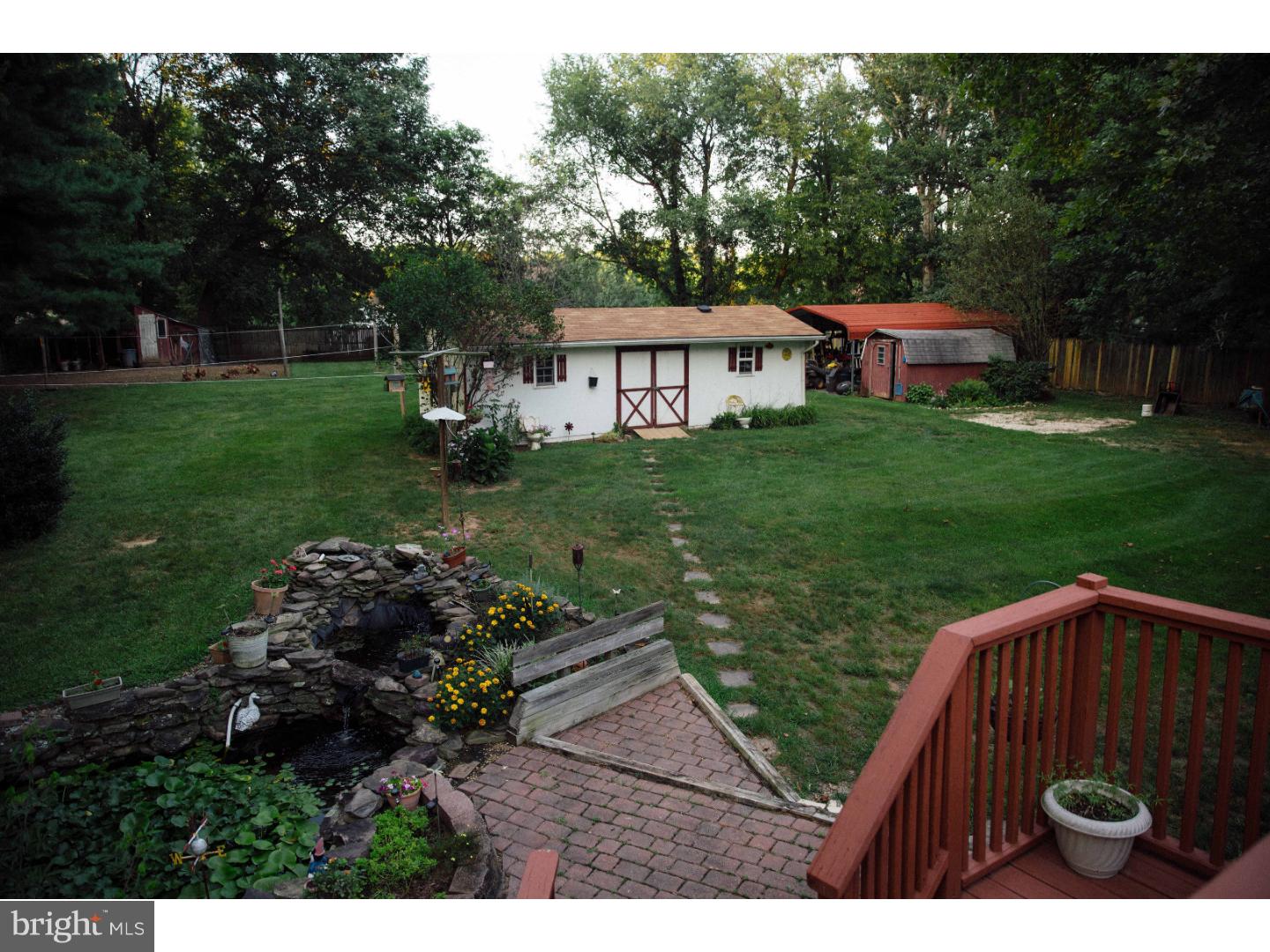153 Silver Springs Road Phoenixville, PA 19460 - Photo 4 of 15 View of rear yard from deck