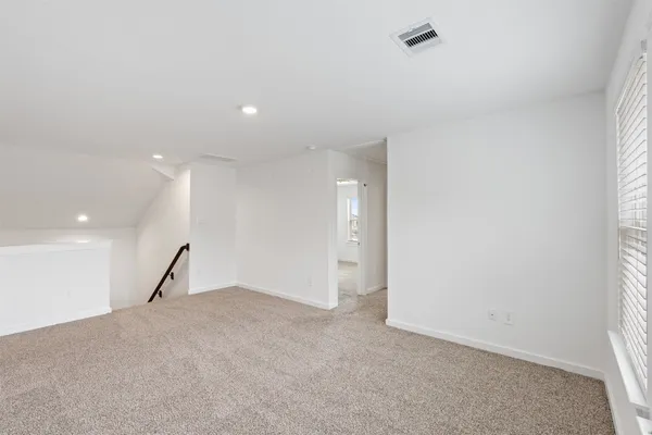 a view of empty room