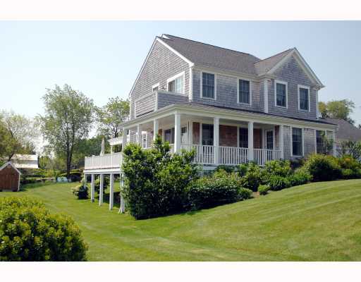 66 Prospect Farm Road Portsmouth, RI 02871 - Photo 1 of 8 Exterior Front. VIEWS OF FRONT OF HOUSE SHOWING DECK AND SHED