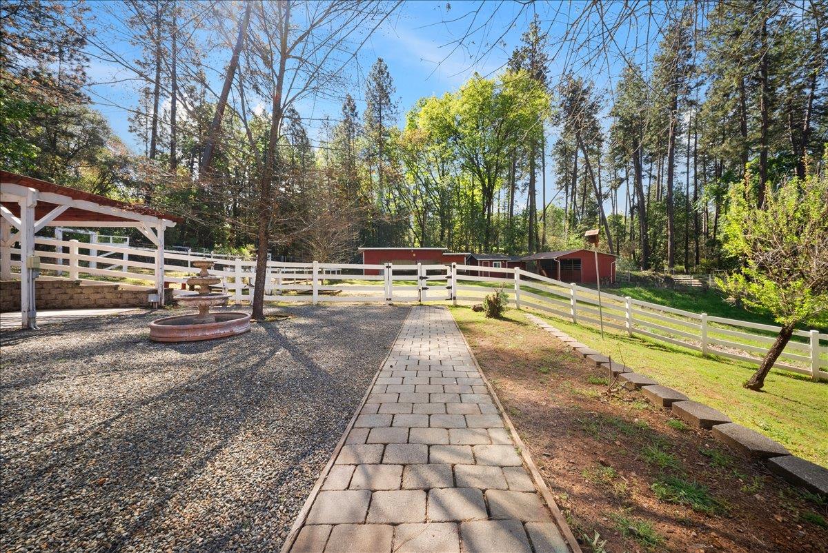 27769 Table Meadow Road Auburn, CA 95602 - Photo 32 of 43 a view of yard with swimming pool