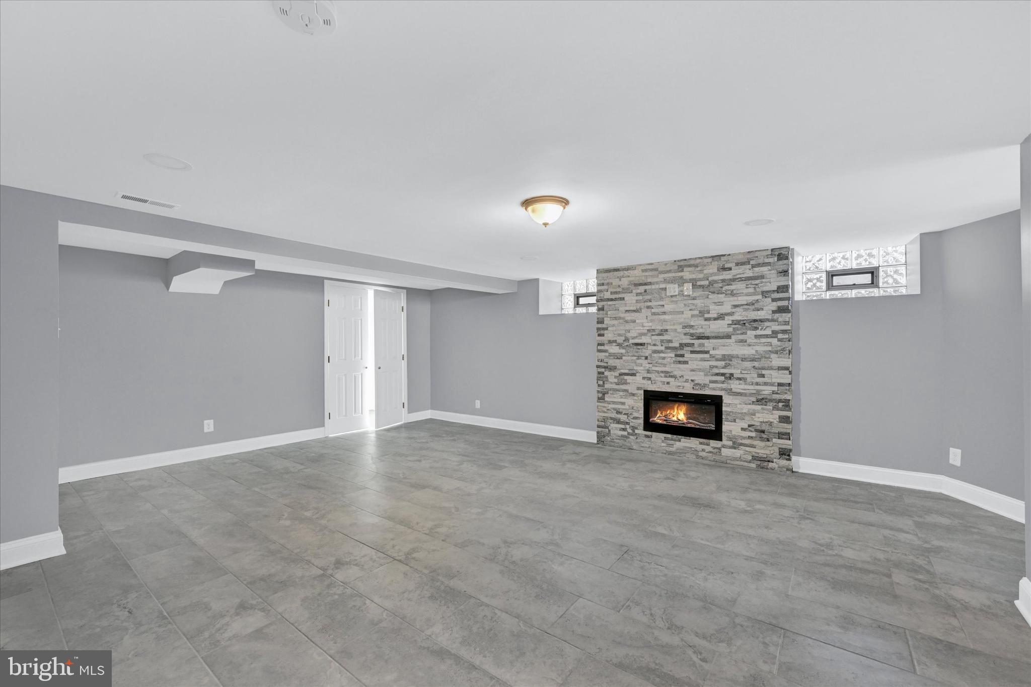 1519 Northwick Road Baltimore, MD 21218 - Photo 25 of 38 Fireplace Lined in Brick Wall