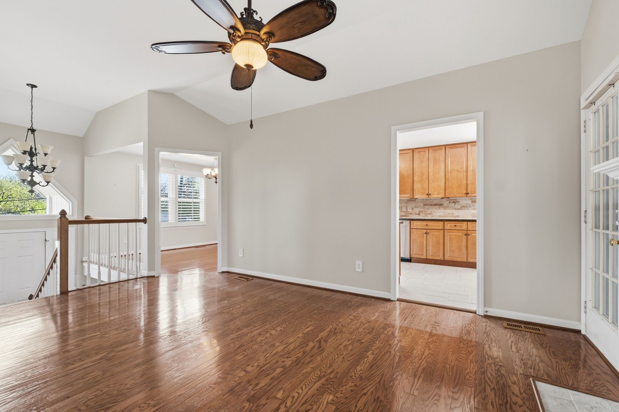 1049 Fitzpatrick Road Nashville, TN 37214 - Photo 3 of 38 a view of an empty room with wooden floor and a window