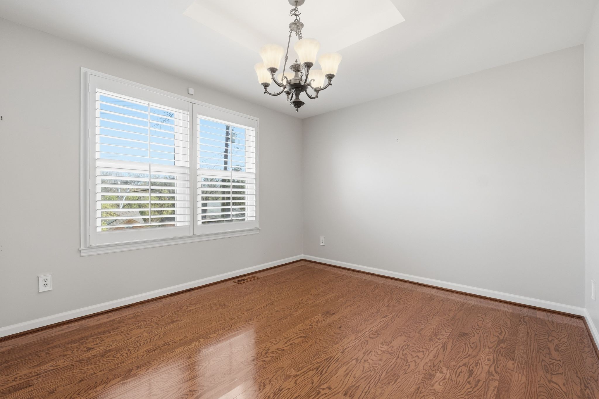 1049 Fitzpatrick Road Nashville, TN 37214 - Photo 8 of 38 wooden floor in an empty room with a window