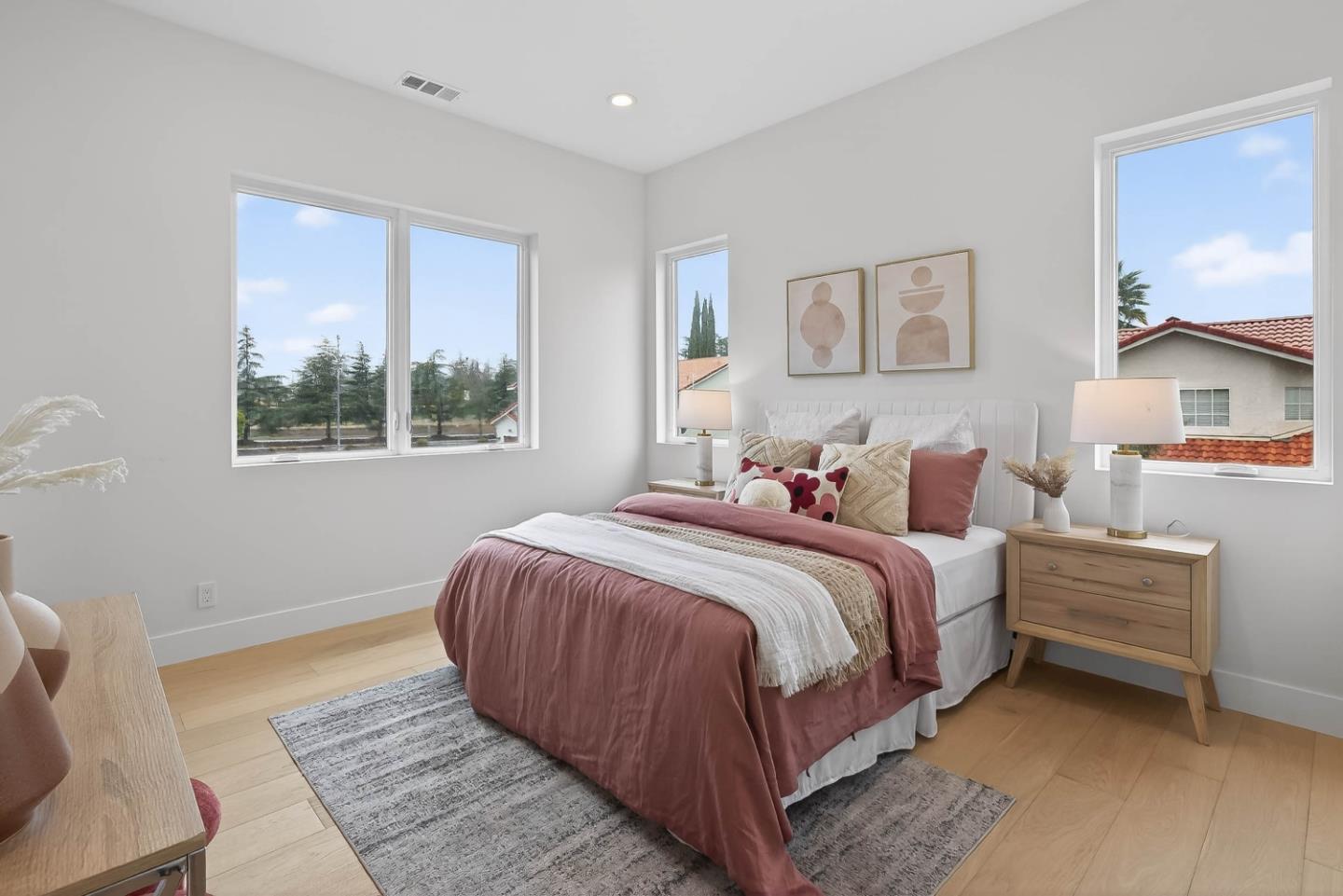 10468 South Stelling Road Cupertino, CA 95014 - Photo 20 of 45 a bedroom with bed and window