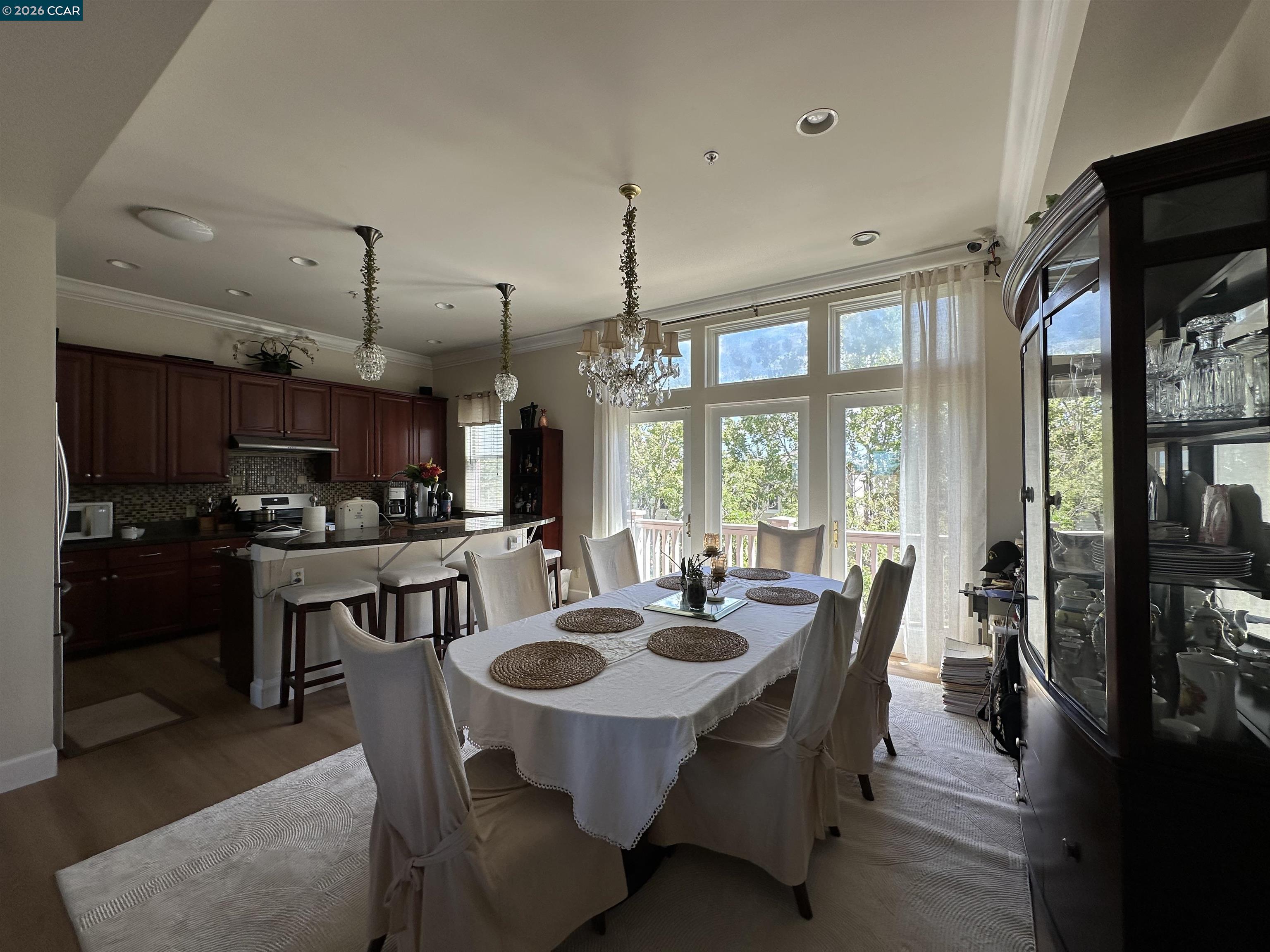 2144 Railroad Avenue Hercules, CA 94547 - Photo 16 of 29 a view of a dining room with furniture window and wooden floor