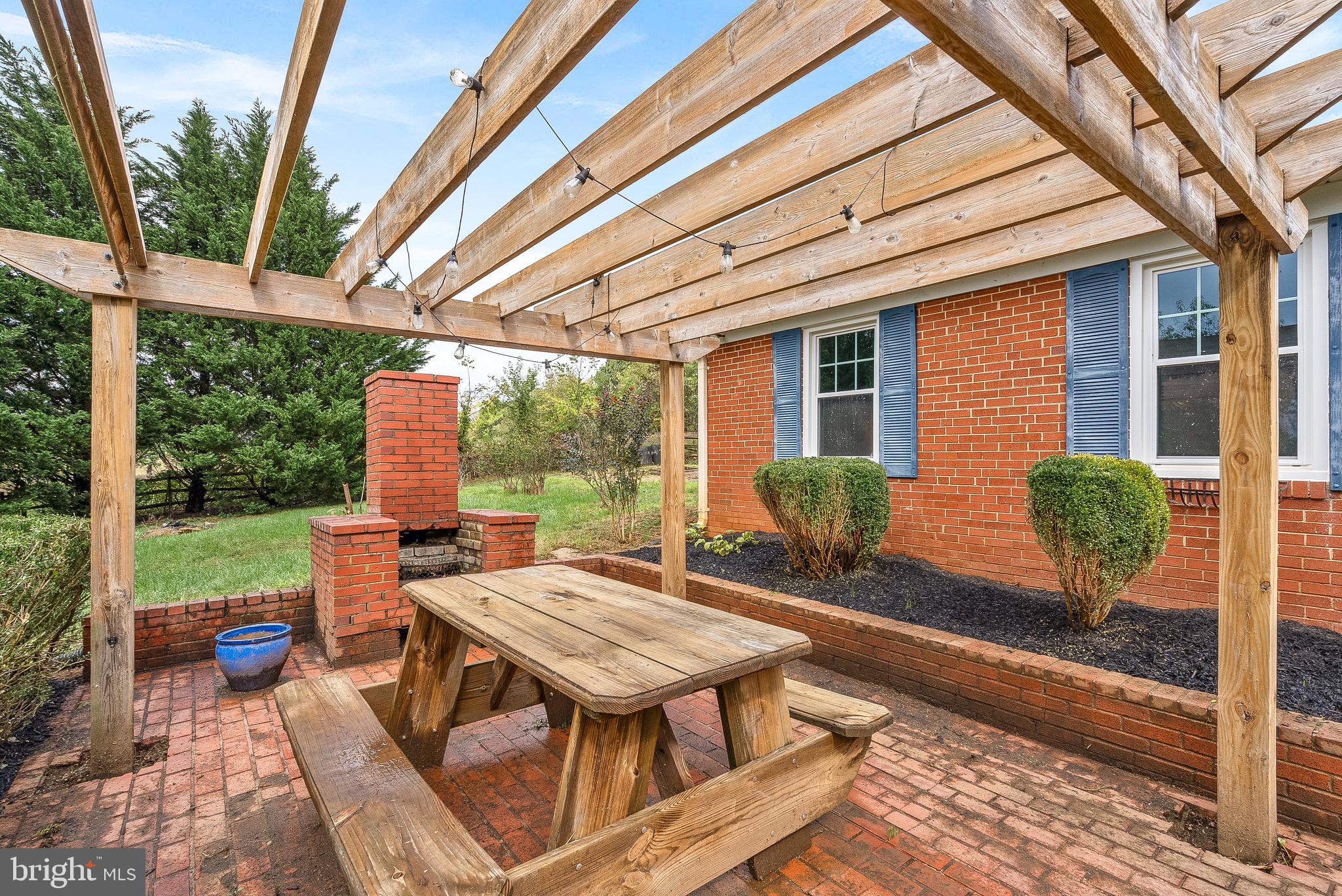 16545 Clarkes Gap Road Paeonian Springs, VA 20129 - Photo 31 of 37 Patio with pergola