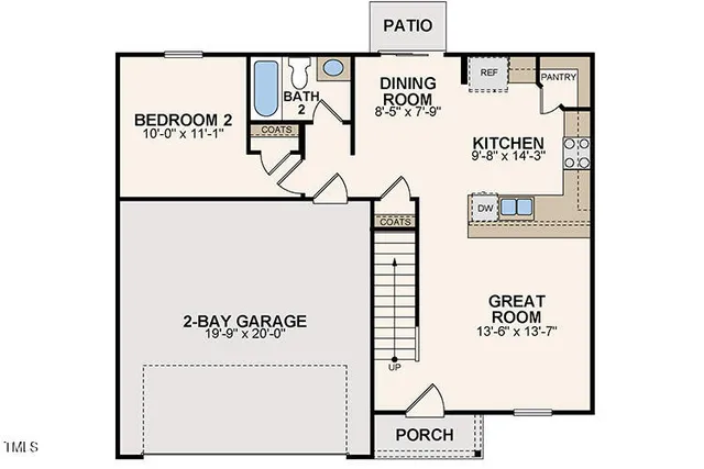 $259,991 | 7013 Moss Creek Way, Rocky Mount, NC 27804