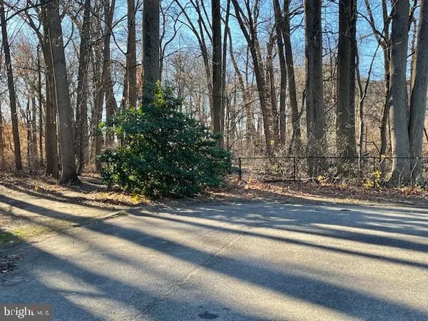 a view of a building with a street