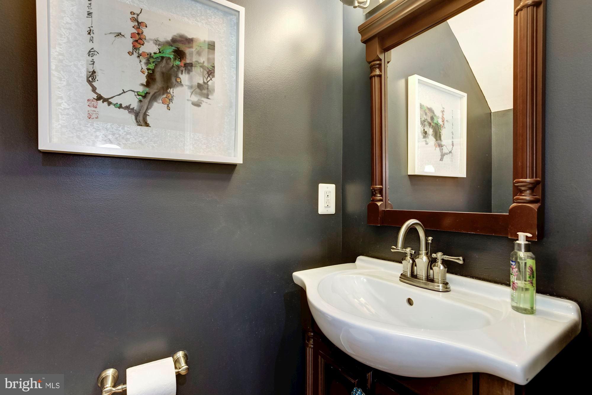 2238 11th Street Northwest, Unit 1 Washington, DC 20001 - Photo 7 of 20 Main level powder room