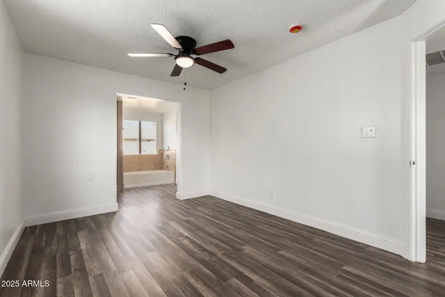 wooden floor in an empty room