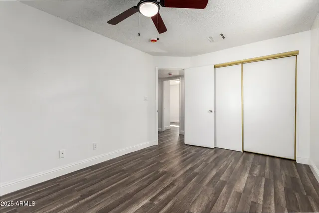 wooden floor in an empty room