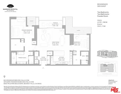 $4,250,000 | 9200 Wilshire Boulevard, Unit 305E, Beverly Hills, CA 90212