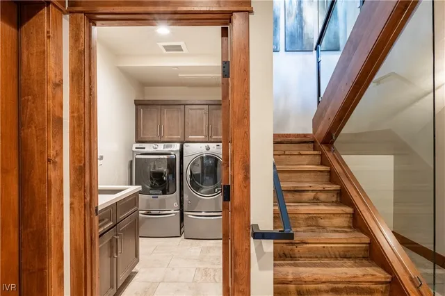 a view of a walk in closet