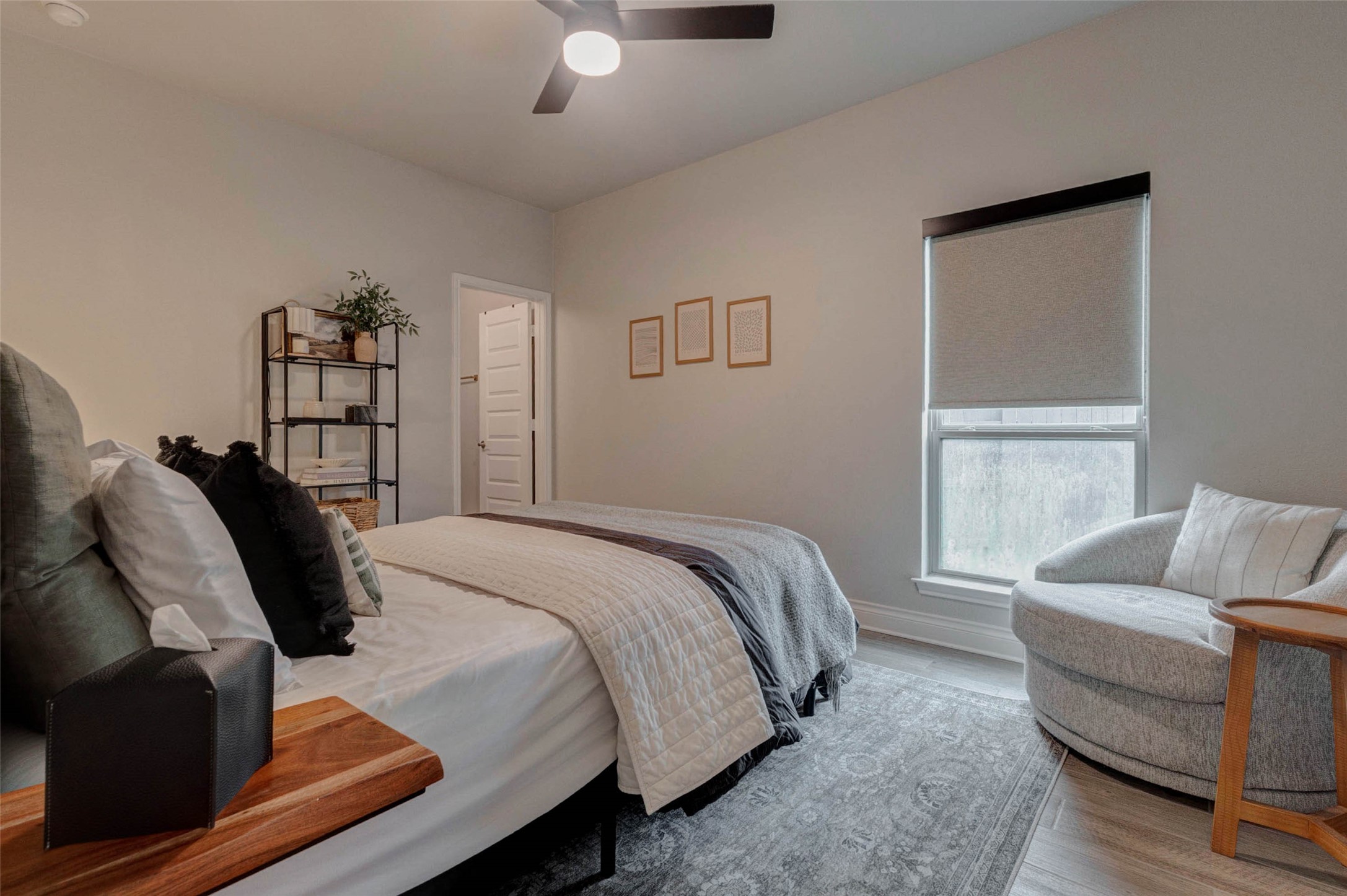 4303 Tupelo Leaf Court Manvel, TX 77578 - Photo 24 of 50 a bedroom with bed and a couch
