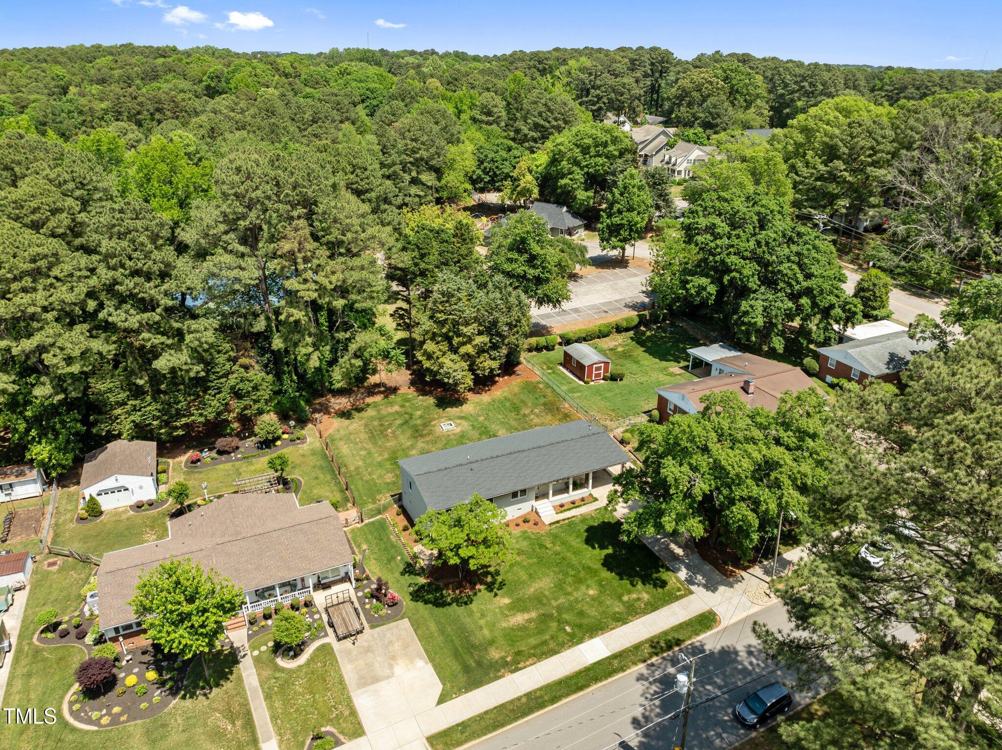 5208 Melbourne Road Raleigh, NC 27606 - Photo 11 of 39 Aerial