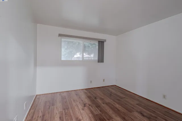 wooden floor in an empty room