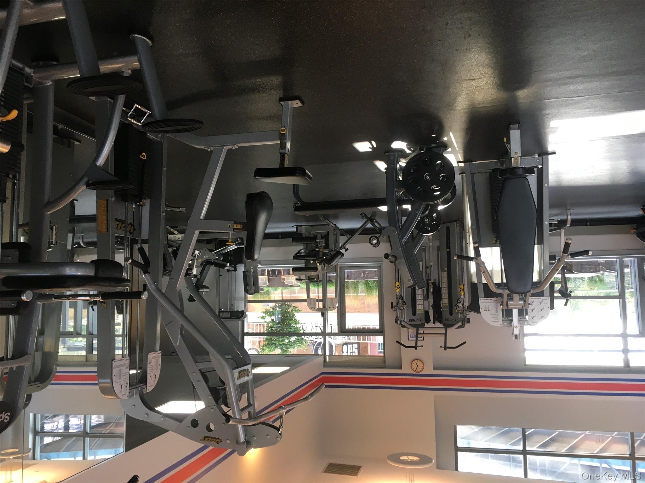 100 Jay Street, Unit 28B Brooklyn, NY 11201 - Photo 44 of 47 a view of a room with gym equipment