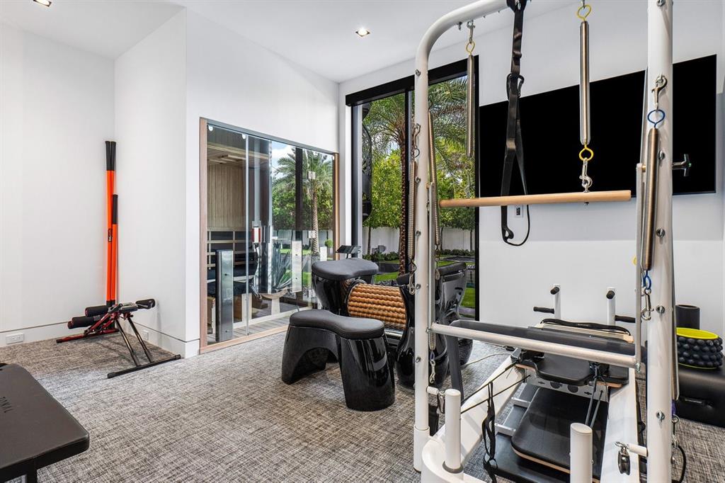 202 Northwest 7th Street Delray Beach, FL 33444 - Photo 60 of 100 a living room with fireplace furniture and a flat screen tv