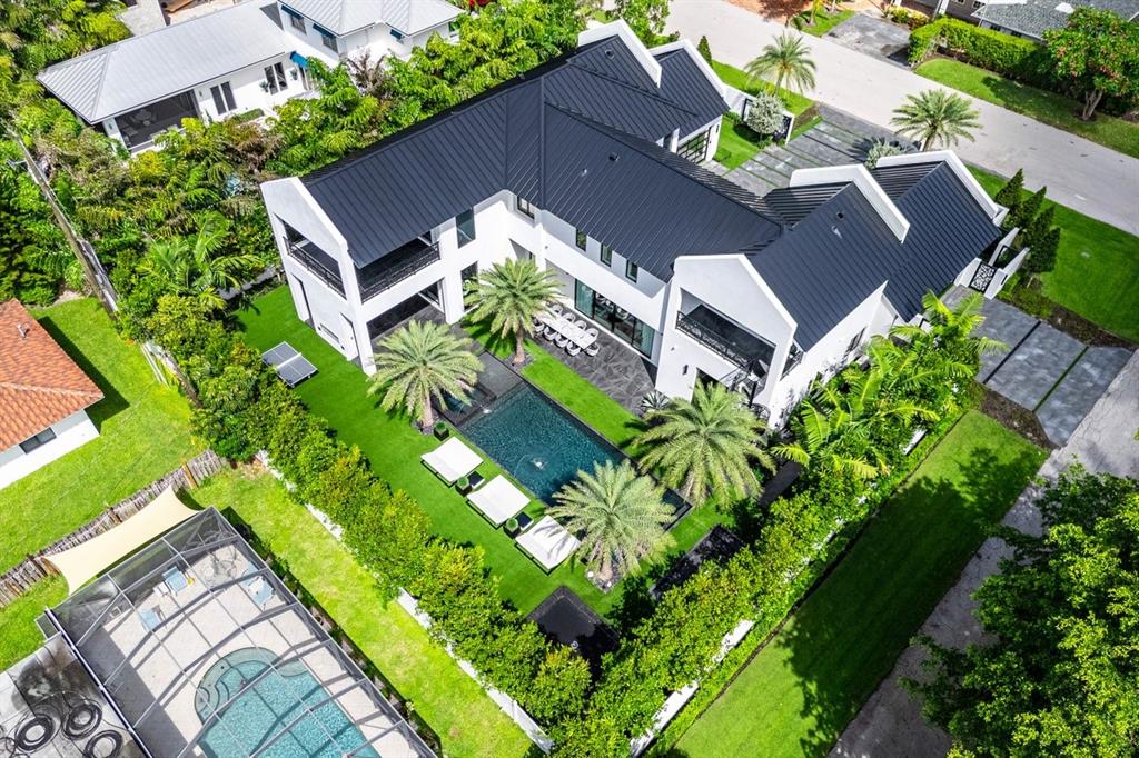 202 Northwest 7th Street Delray Beach, FL 33444 - Photo 86 of 100 an aerial view of a house with a garden