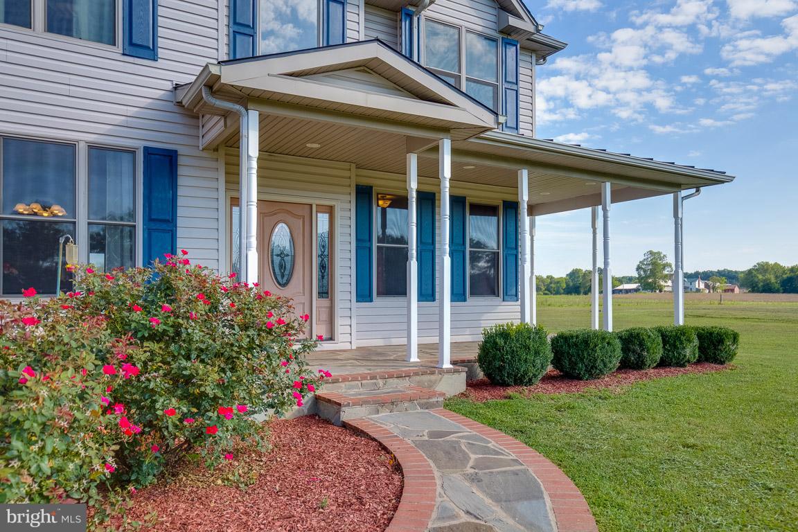 5092 Ebenezer Church Road Midland, VA 22728 - Photo 3 of 30 Large Wrap Around Front Porch with Tin Roof