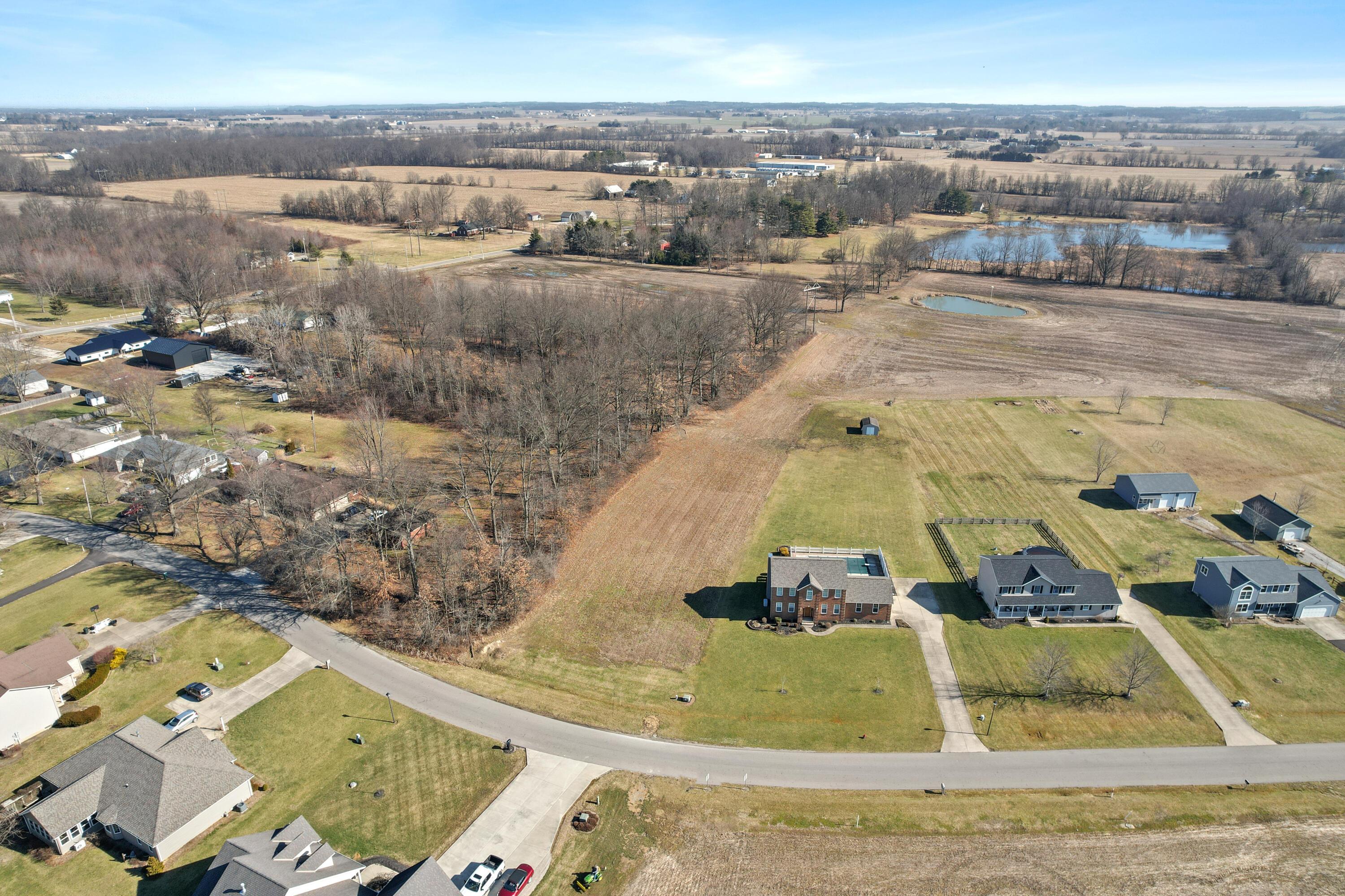 160 Holder Road Road Northeast Baltimore, OH 43105 - Photo 5 of 11 Overhead Drone View