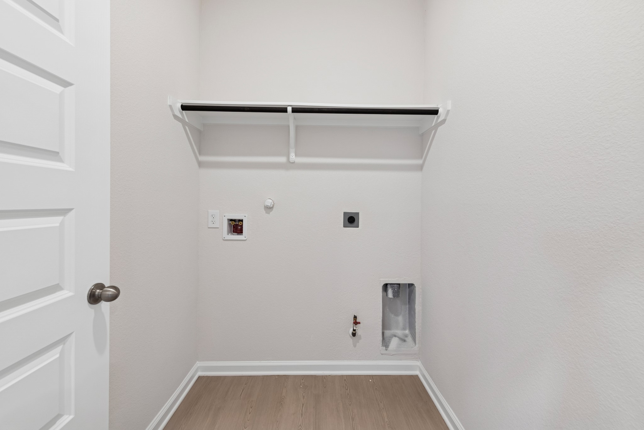 537 Stone Placa Trail Pattison, TX 77423 - Photo 26 of 28 a view of small space with racks on the wall