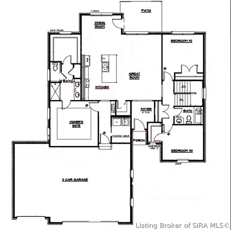 $324,900 | 13946 Deer Run Trace, Unit LOT 421, Floyds Knobs, IN 47143