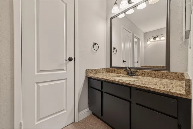 a view of small space with racks on the wall