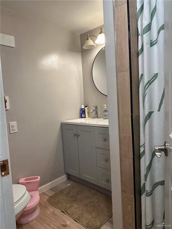 1104 Esperanza Road Alamo, TX 78516 - Photo 12 of 21 a bathroom with a sink toilet and a mirror