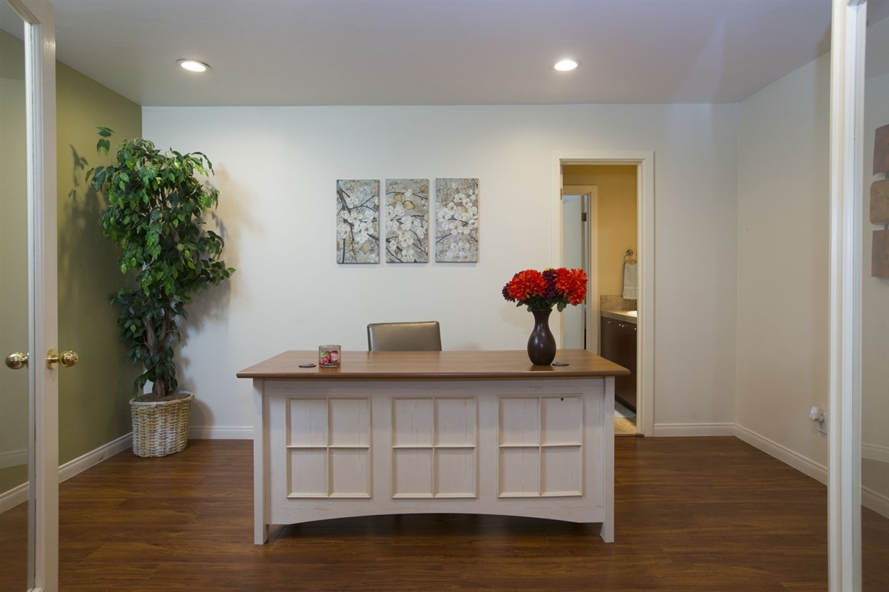 9228 Brier Road La Mesa, CA 91942 - Photo 8 of 25 Office off family room- interior French doors can be closed for privacy