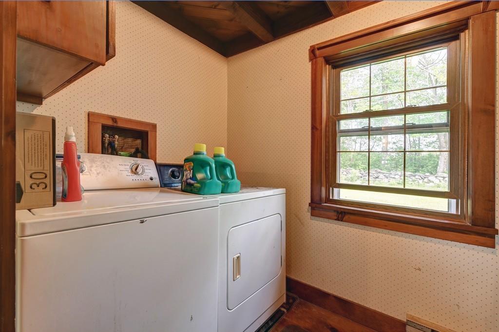 440 Huntington Road Worthington, MA 01098 - Photo 17 of 34 a utility room with dryer and washer