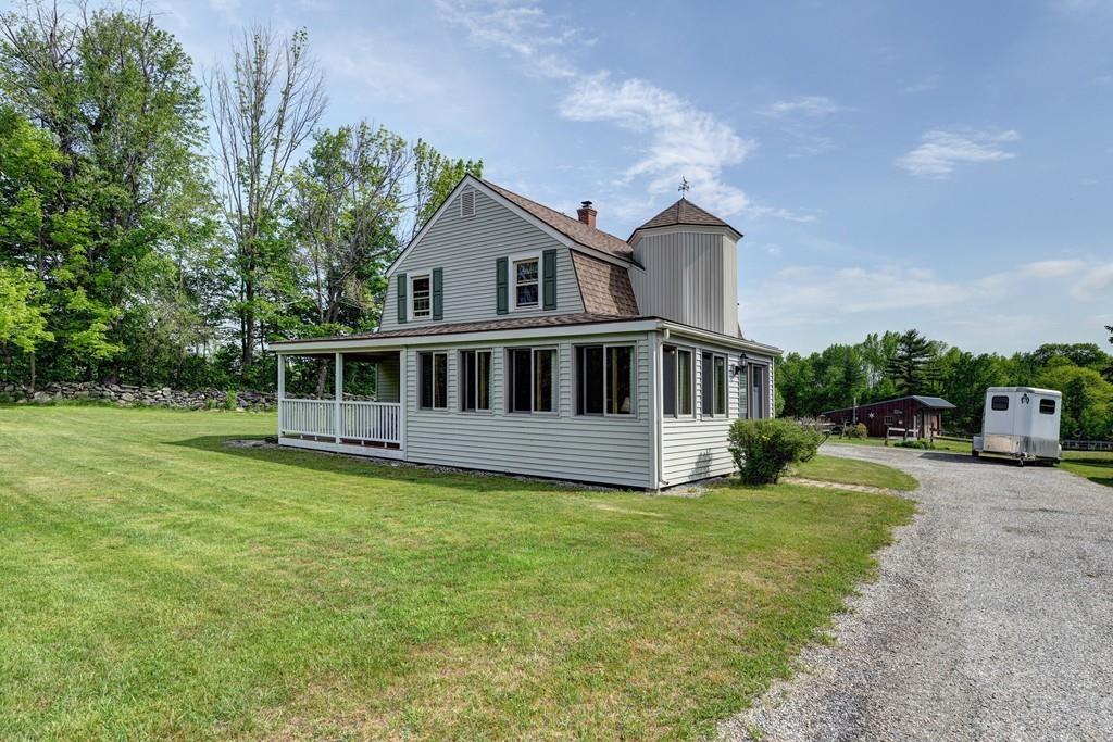 440 Huntington Road Worthington, MA 01098 - Photo 25 of 34 a front view of house with yard and green space