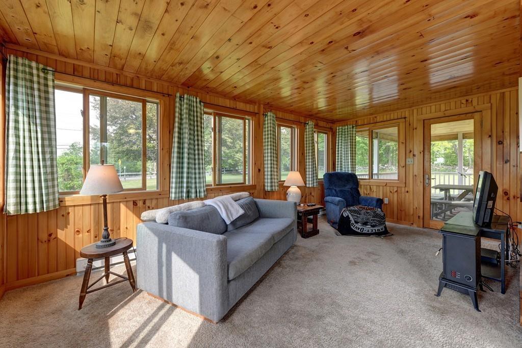 440 Huntington Road Worthington, MA 01098 - Photo 5 of 34 a living room with furniture and a large window