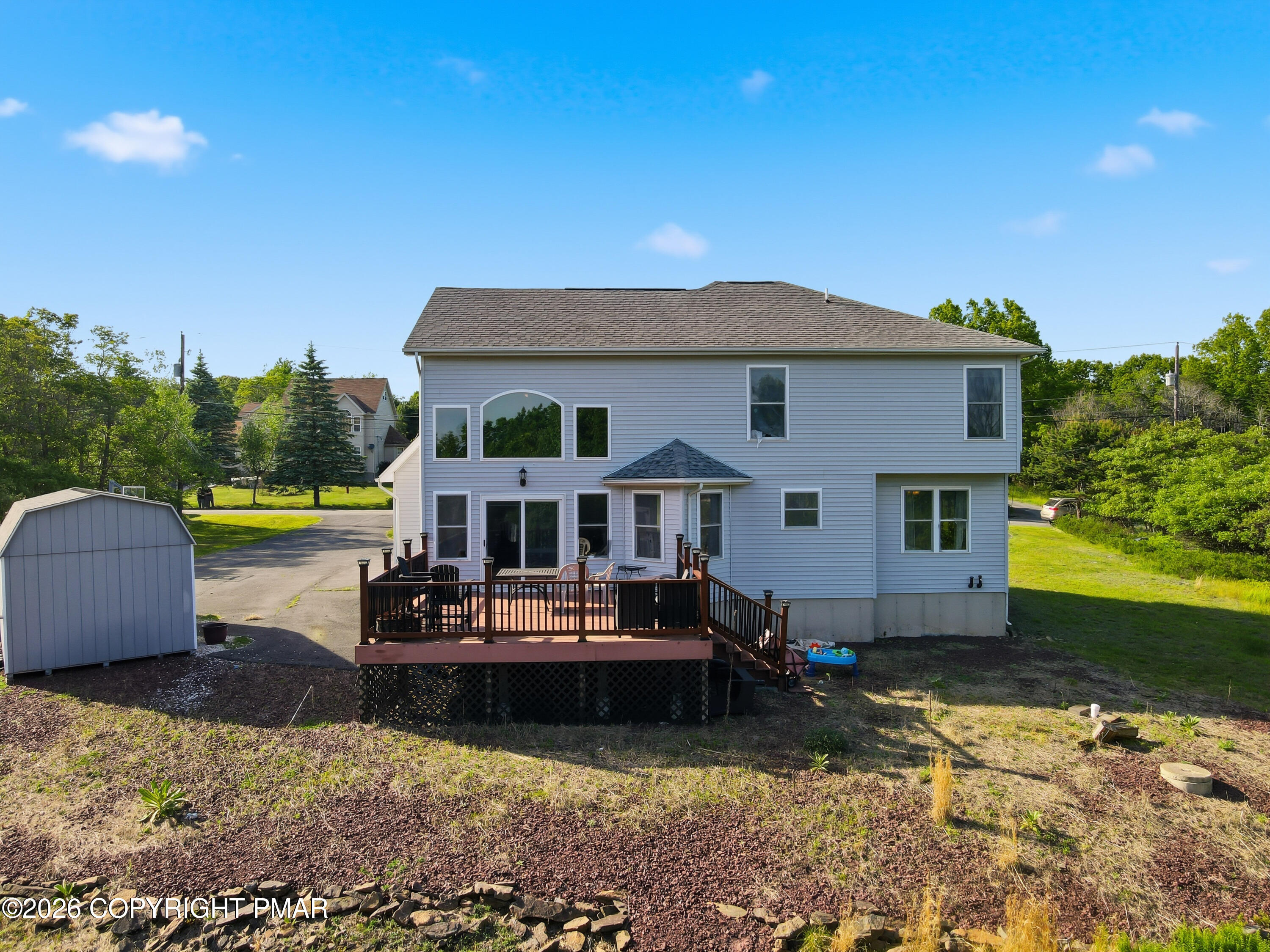 2607 Ramon Drive Blakeslee, PA 18610 - Photo 10 of 67 Back of Home