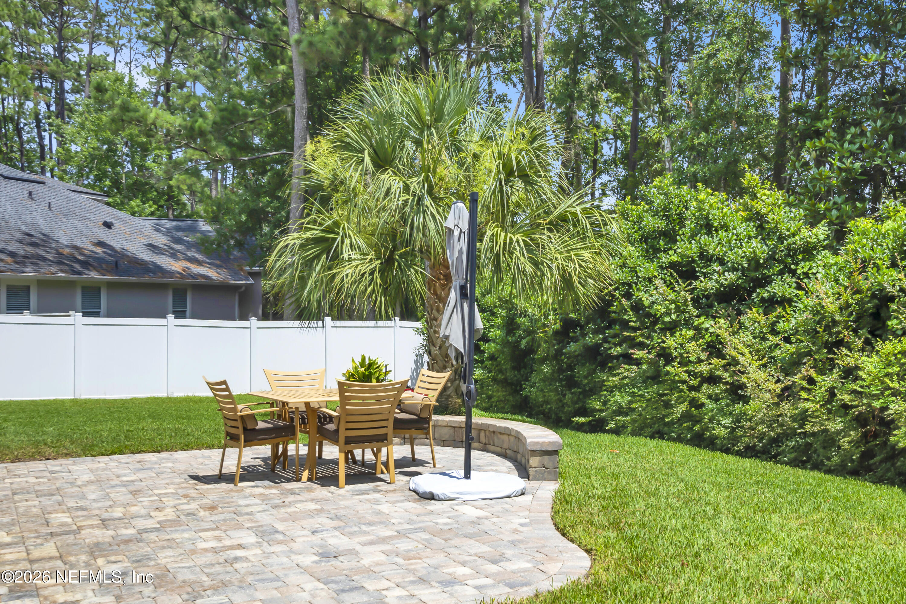 109 Shell Bluff Court Ponte Vedra Beach, FL 32082 - Photo 37 of 46 Backyard patio