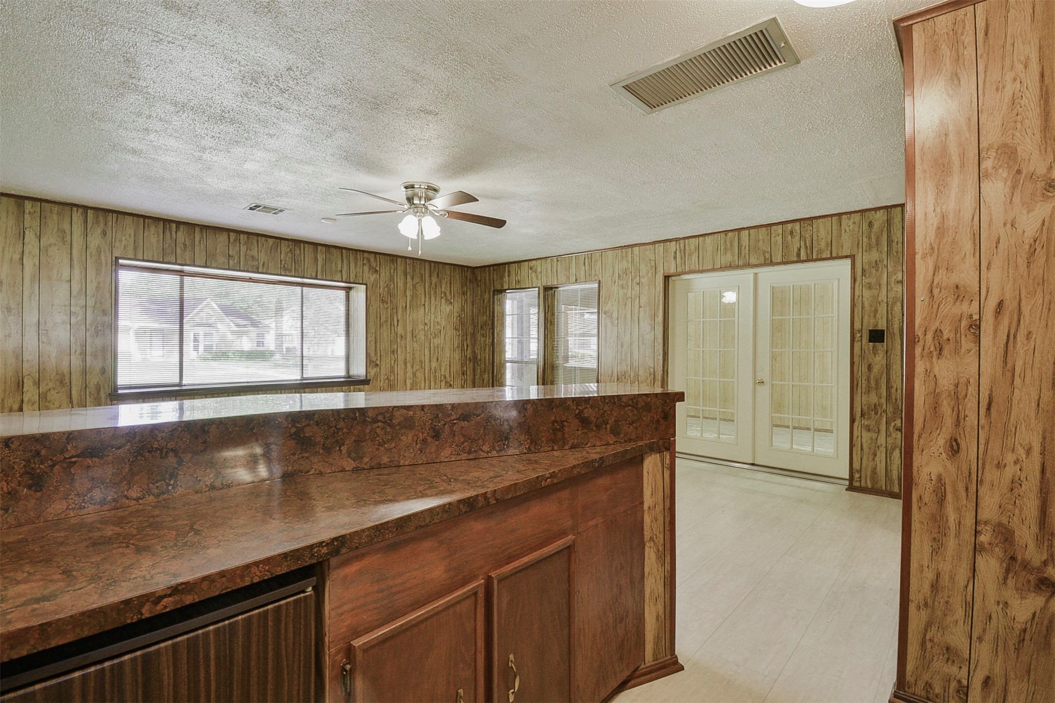 13915 Roundstone Lane Houston, TX 77015 - Photo 26 of 42 a view of a kitchen and a sink a window in a kitchen