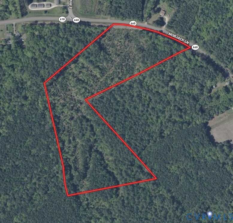 Tbd East River Road Cardinal, VA 23025 - Photo 49 of 49 a view of a backyard with wooden fence