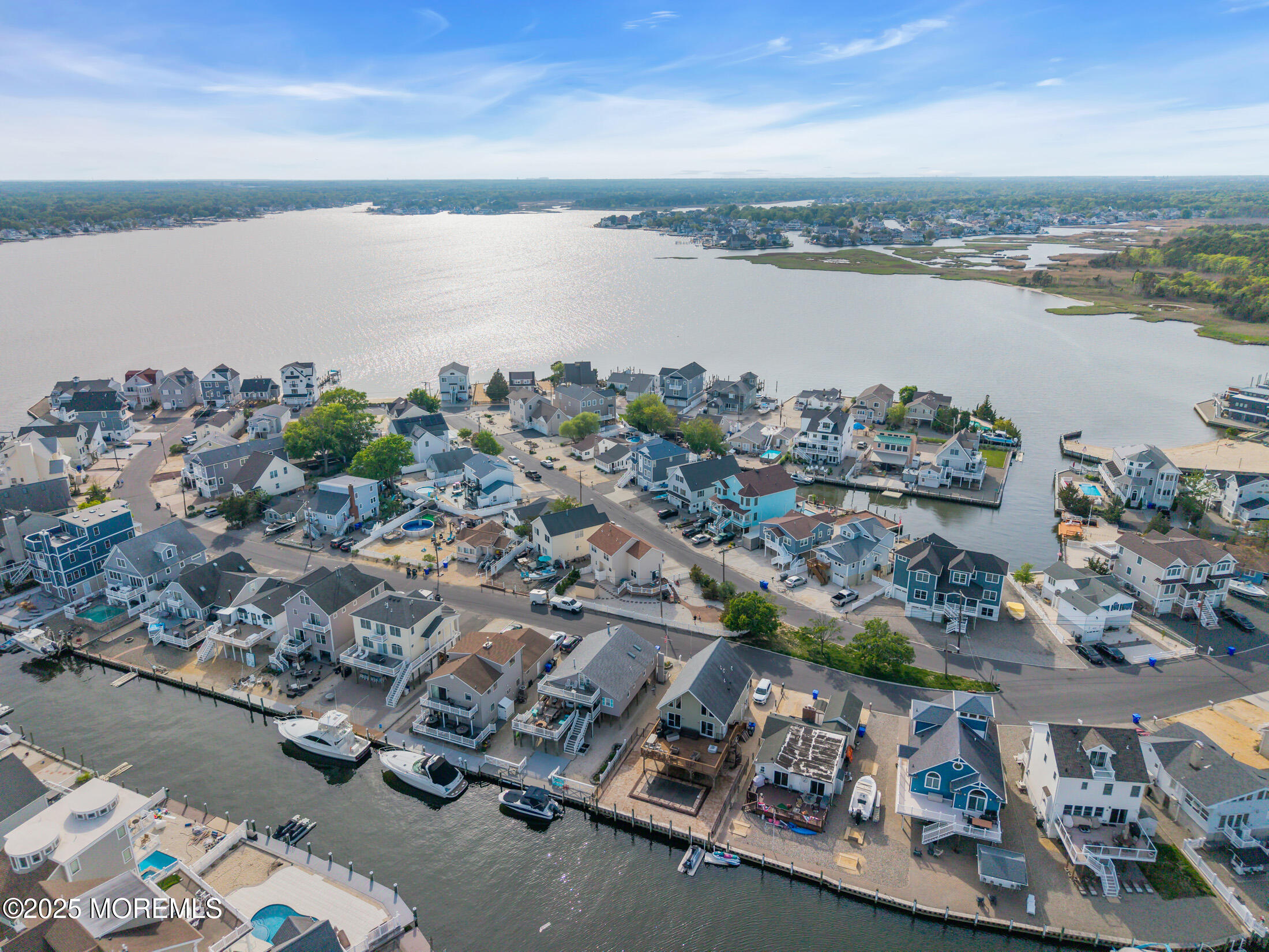 124 Mathis Drive Brick, NJ 08723 - Photo 7 of 45 a view of a city and ocean view