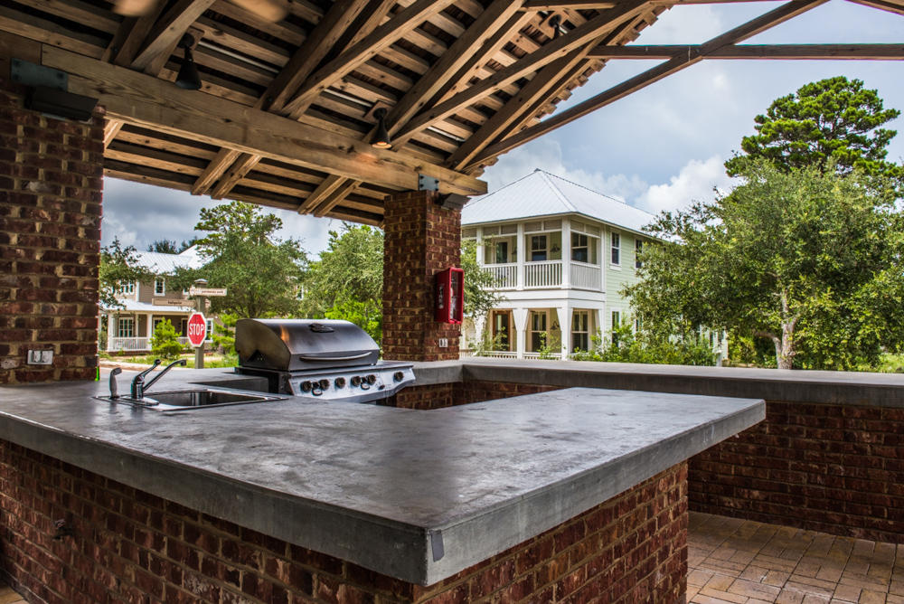 59 Pontchartrain North Santa Rosa Beach, FL 32459 - Photo 39 of 43 a view of a porch with furniture and a table