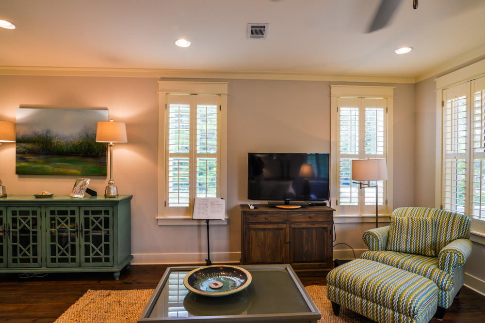 59 Pontchartrain North Santa Rosa Beach, FL 32459 - Photo 7 of 43 a living room with furniture and a flat screen tv