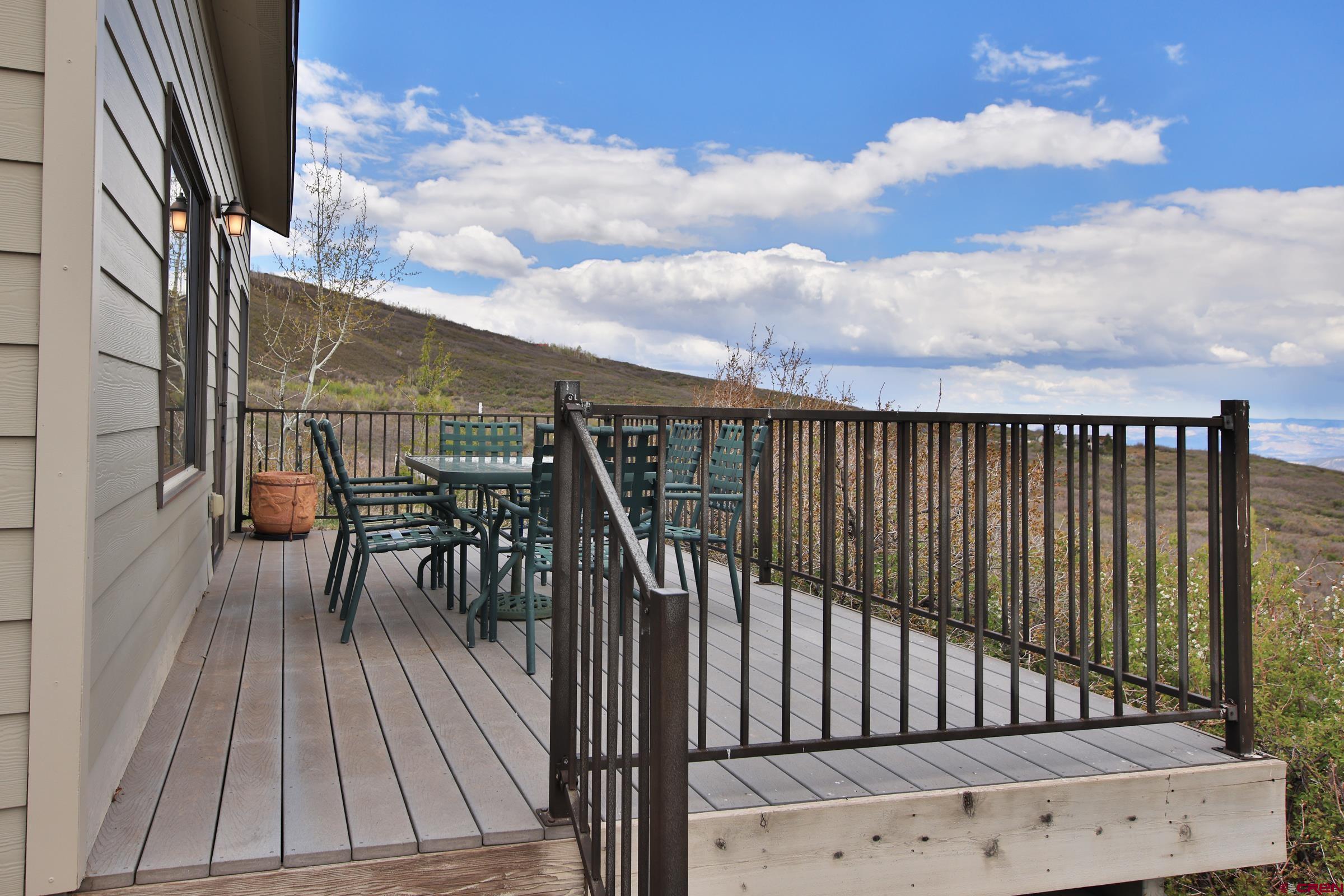 53315 Bull Basin Road Mesa, CO 81643 - Photo 29 of 44 a view of balcony with furniture