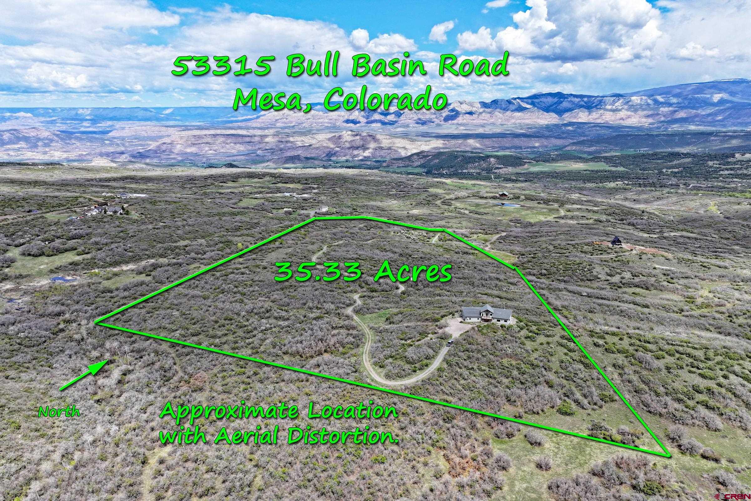 53315 Bull Basin Road Mesa, CO 81643 - Photo 7 of 44 a view of a pathway with a yard