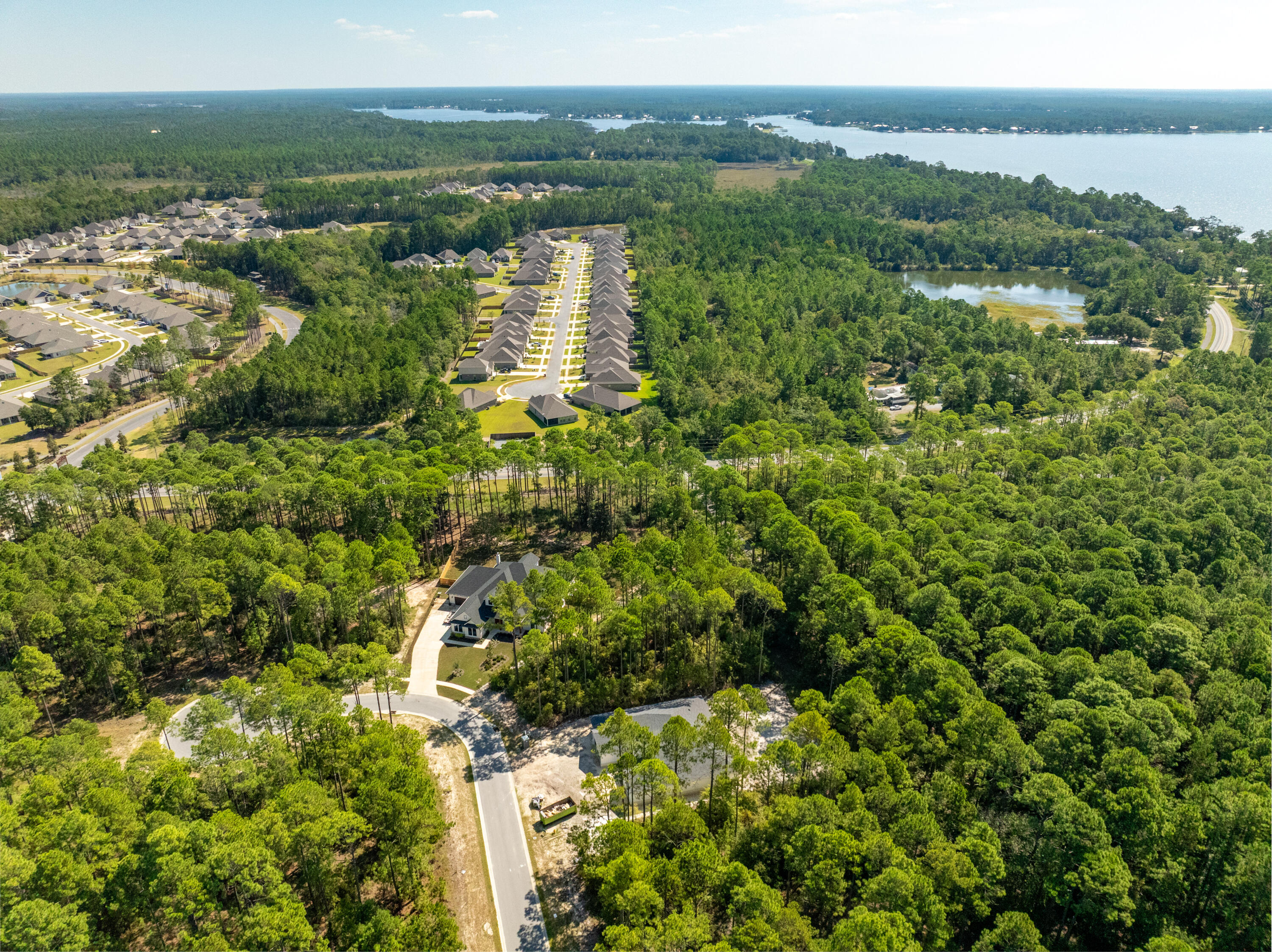 Lot 37 East Captain Fritz Way Freeport, FL 32439 - Photo 23 of 34 a view of lake with mountain