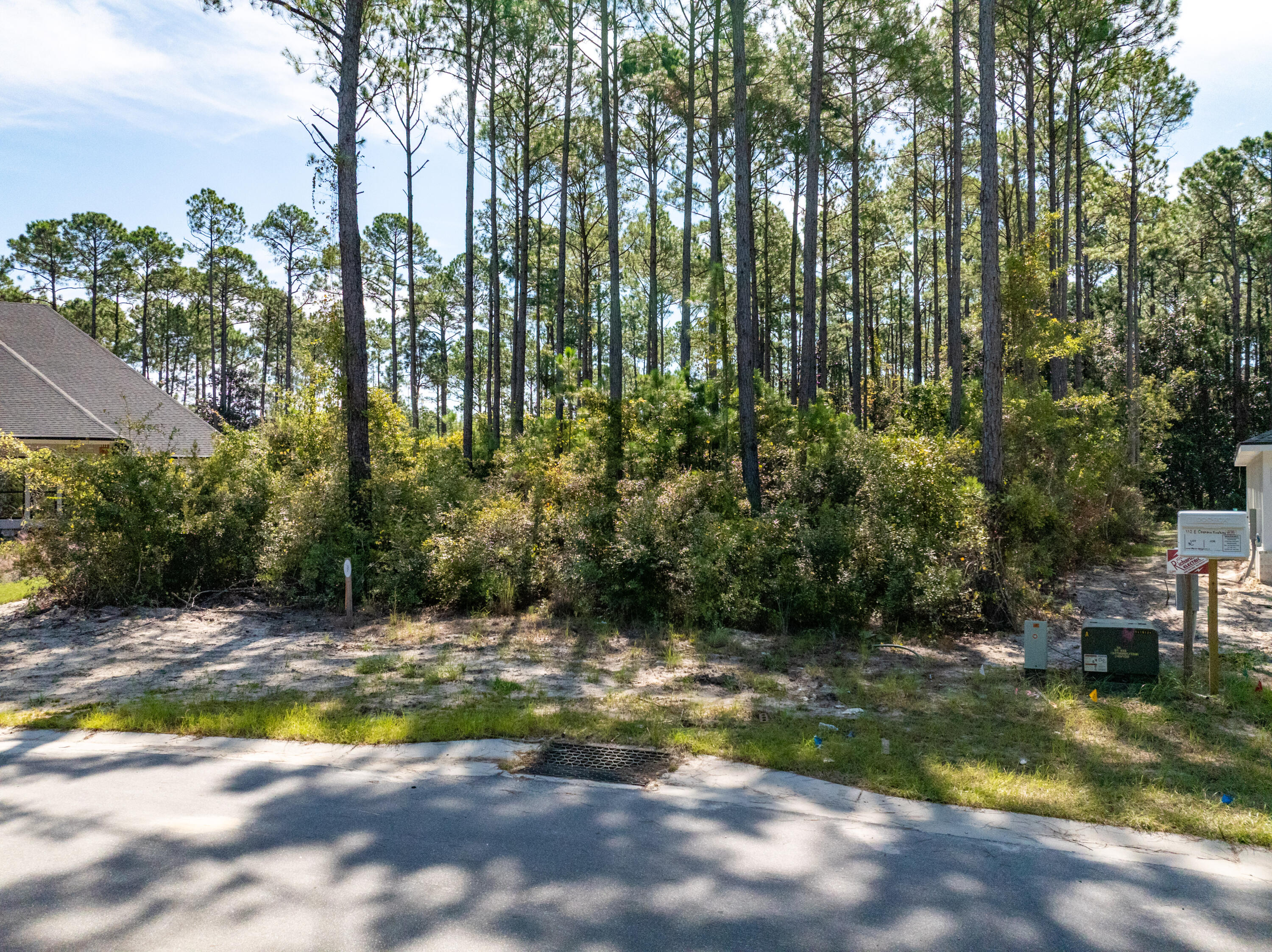 Lot 37 East Captain Fritz Way Freeport, FL 32439 - Photo 26 of 34 a view of a yard with plants and large trees