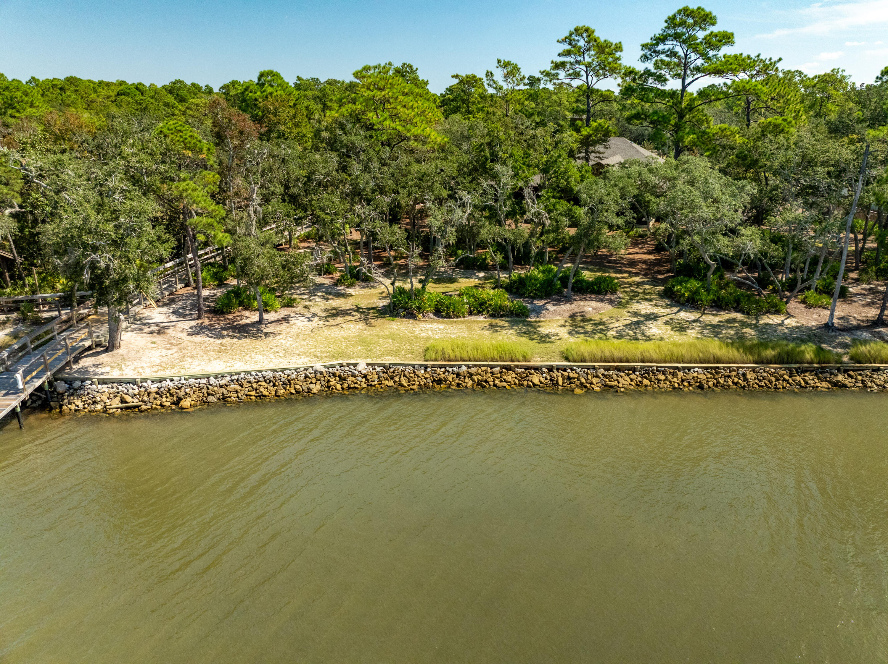 Lot 37 East Captain Fritz Way Freeport, FL 32439 - Photo 7 of 34 a view of a water with an outdoor space