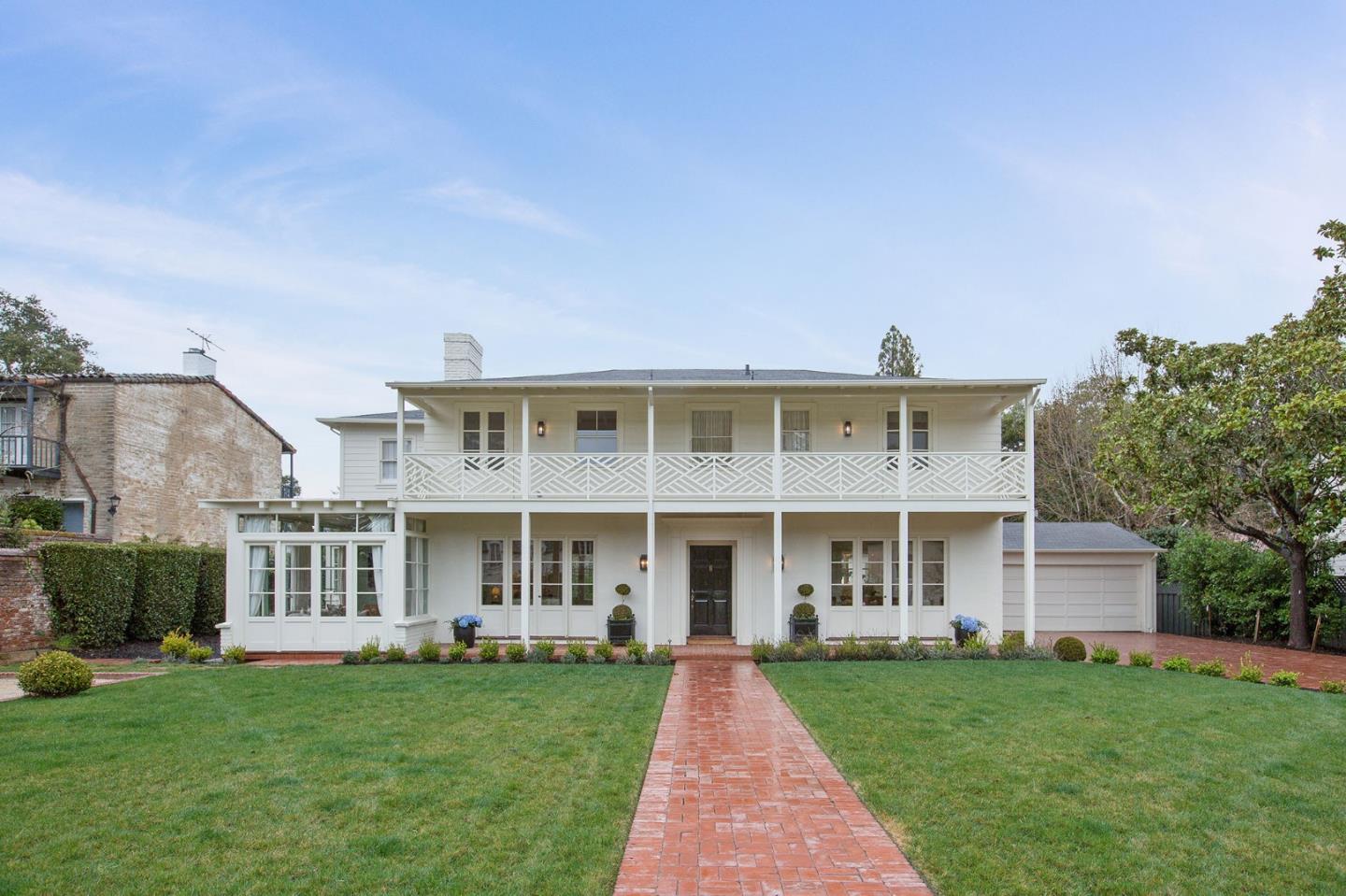 508 Roehampton Road Hillsborough, CA 94010 - Photo 3 of 50 front view of a house with a yard