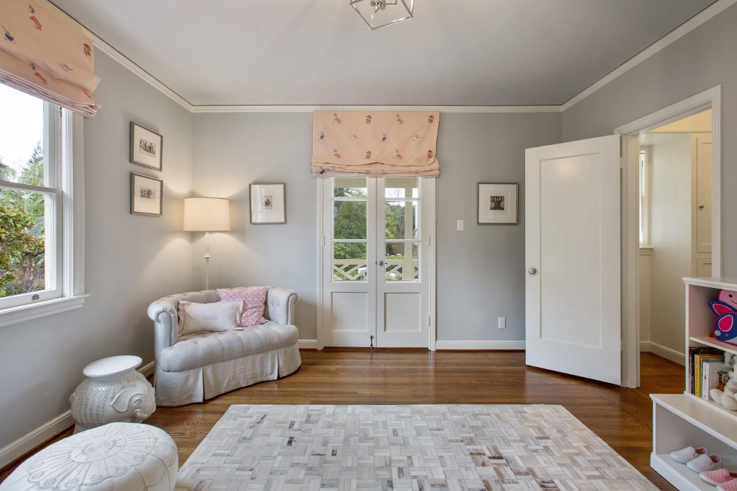 508 Roehampton Road Hillsborough, CA 94010 - Photo 44 of 50 a living room with furniture and a rug