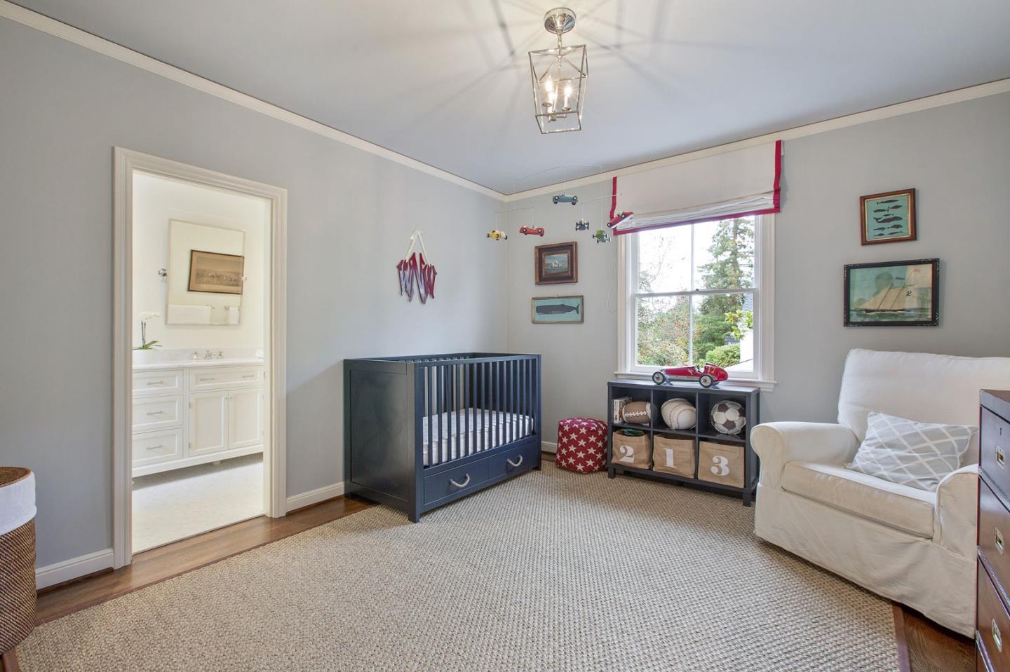 508 Roehampton Road Hillsborough, CA 94010 - Photo 46 of 50 a bedroom with furniture and windows