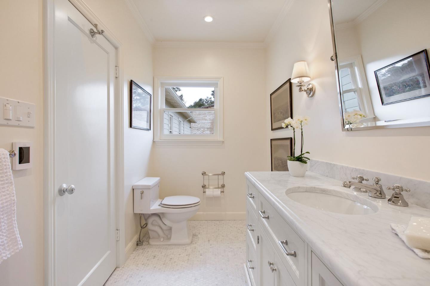 508 Roehampton Road Hillsborough, CA 94010 - Photo 50 of 50 a bathroom with a sink toilet and shower