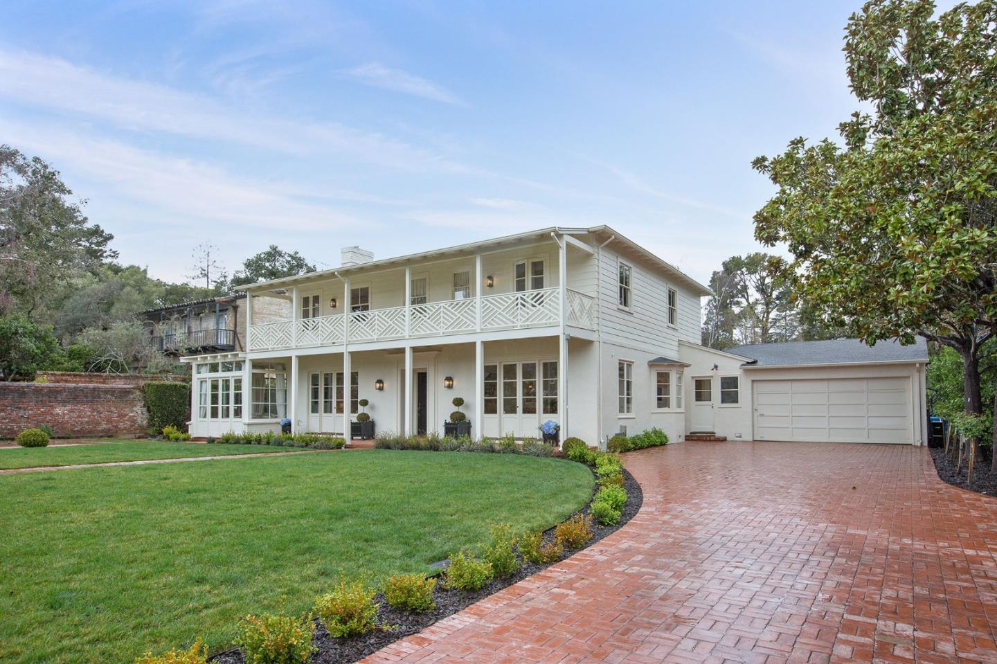 508 Roehampton Road Hillsborough, CA 94010 - Photo 5 of 50 a front view of a house with a yard